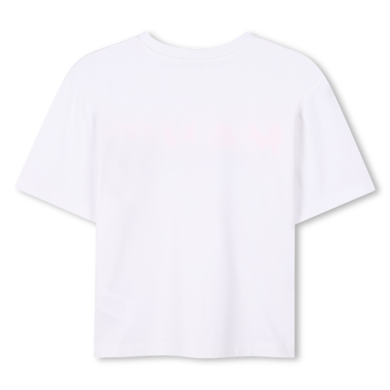 Round-neck cotton T-shirt MARC JACOBS 
                    BOY