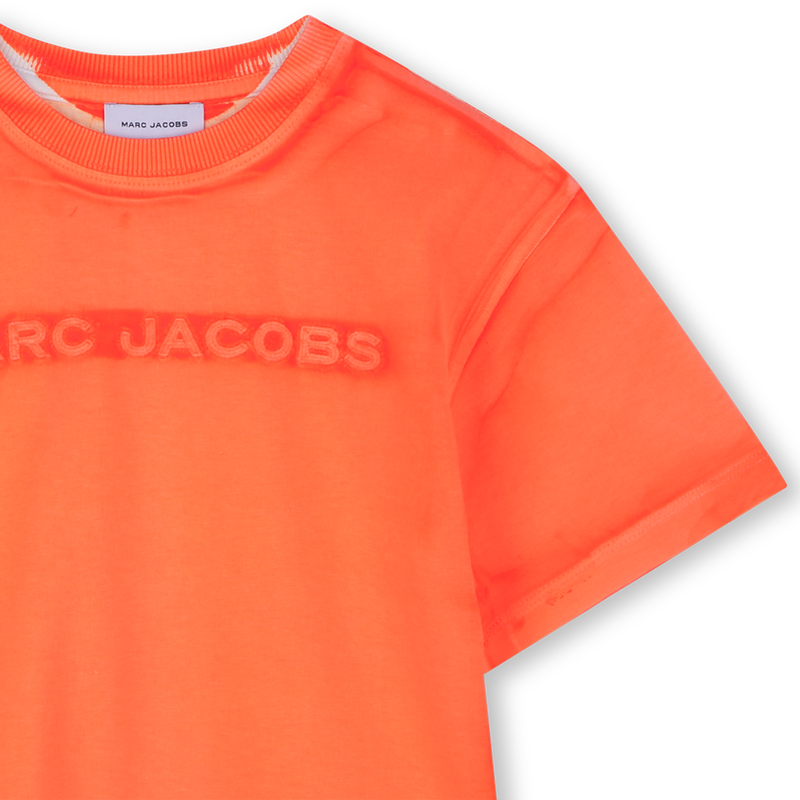 Embroidered cotton T-shirt MARC JACOBS 
                    UNISEX