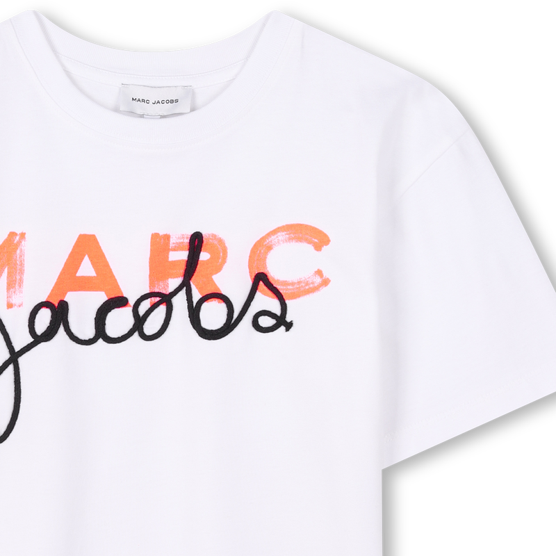 Round-neck cotton T-shirt MARC JACOBS 
                    BOY